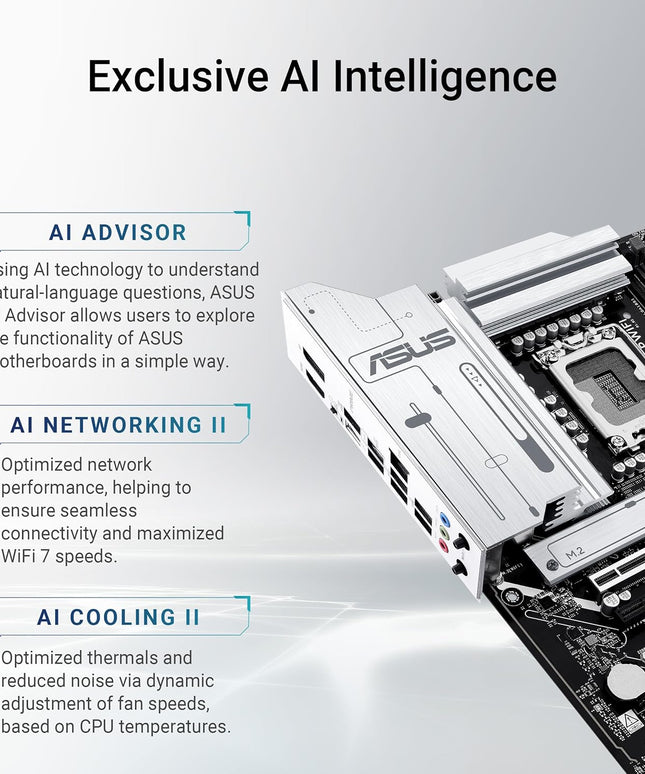ASUS PRIME Z890-P WIFI Z890 LGA 1851 ATX motherboard