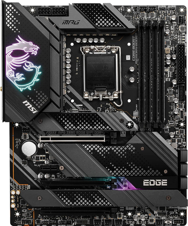 MSI MPG Z690 Edge WiFi DDR4 Gaming PC Motherboard
