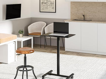 Seville Classics Airlift Height-Adjustable Laptop Desk