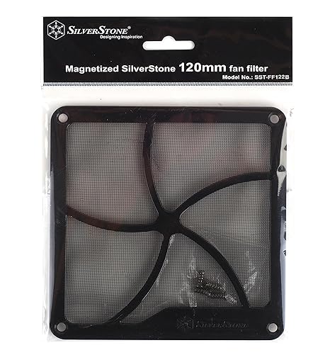 SilverStone SST-FF122B 120mm Magnetic Fan Filter