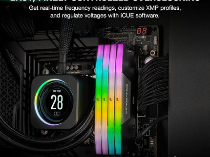 CORSAIR VENGEANCE RGB DDR5 RAM 32GB