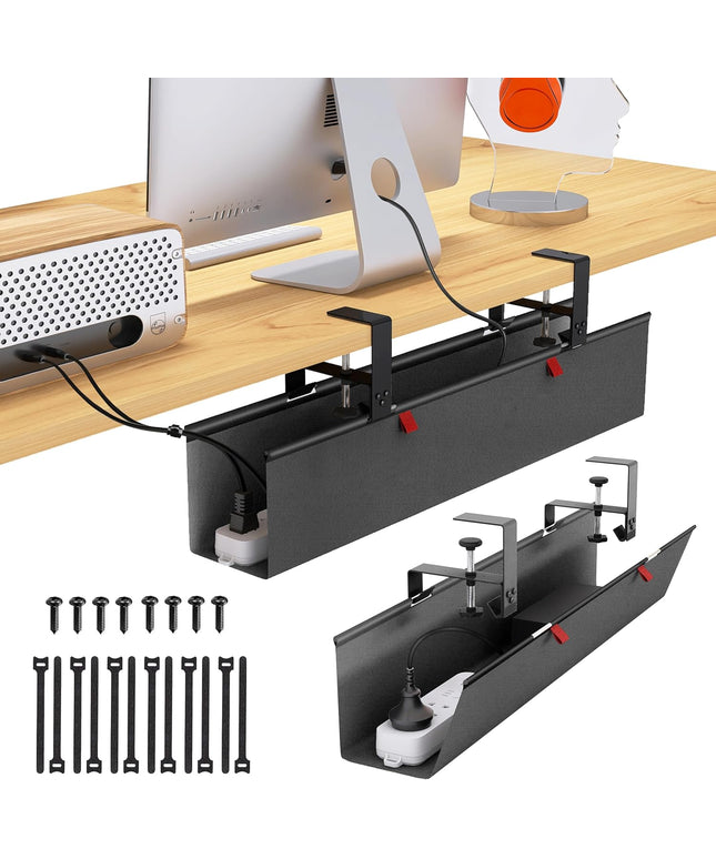 Under-Desk Cable Management Tray,