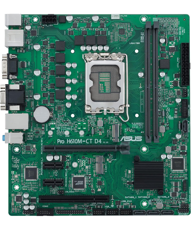 ASUS Pro H610M-CT D4-CSM LGA 1700