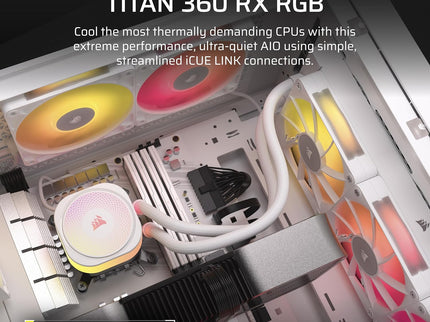 : Corsair iCUE Link Titan 360 RX RGB Liquid CPU Cooler