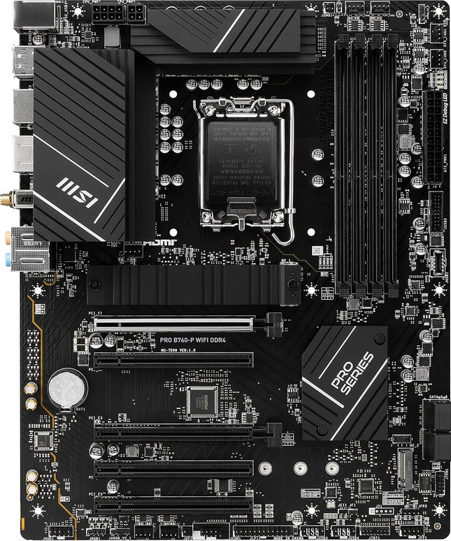 MSI PRO B760-P WiFi DDR4 ProSeries Motherboard