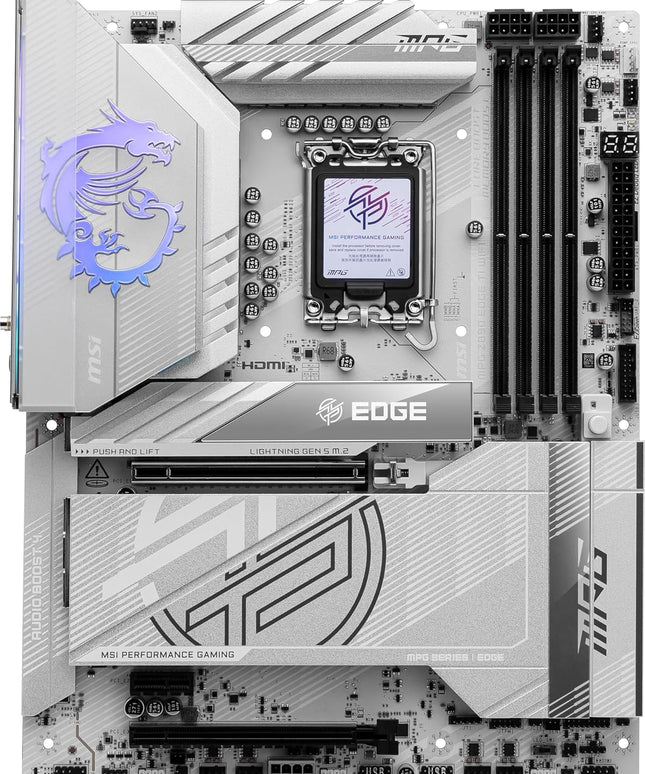 MSI MPG Z890 Edge TI WiFi Gaming Motherboard