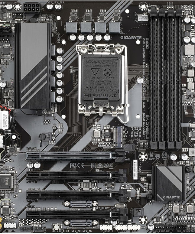 GIGABYTE B760M C V2 LGA 1700 Intel B760 M-ATX Motherboard