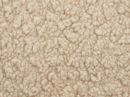 M30985CSGHF,Namesake,Tuffet Storage Ottoman in Chai Shearling w/Honey Ball Feet