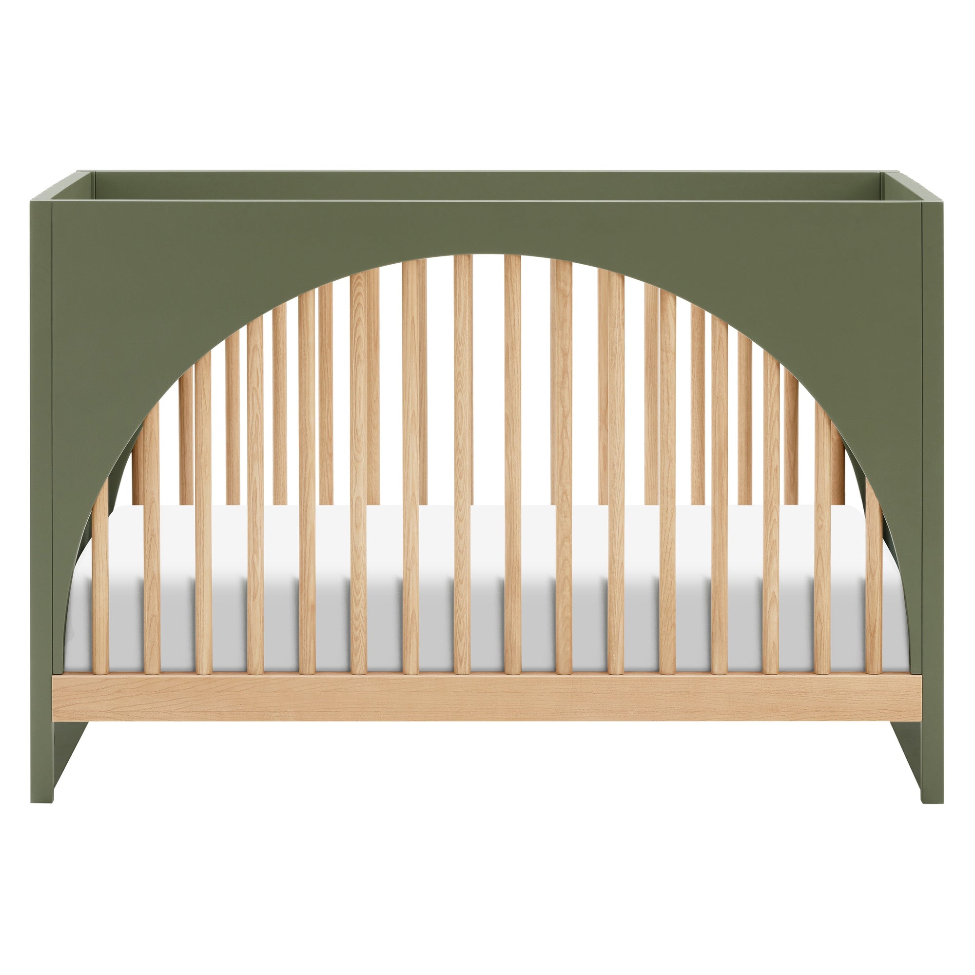 M30201OLSH,Babyletto,Moab 3-in-1 Convertible Crib in Olive/Ash