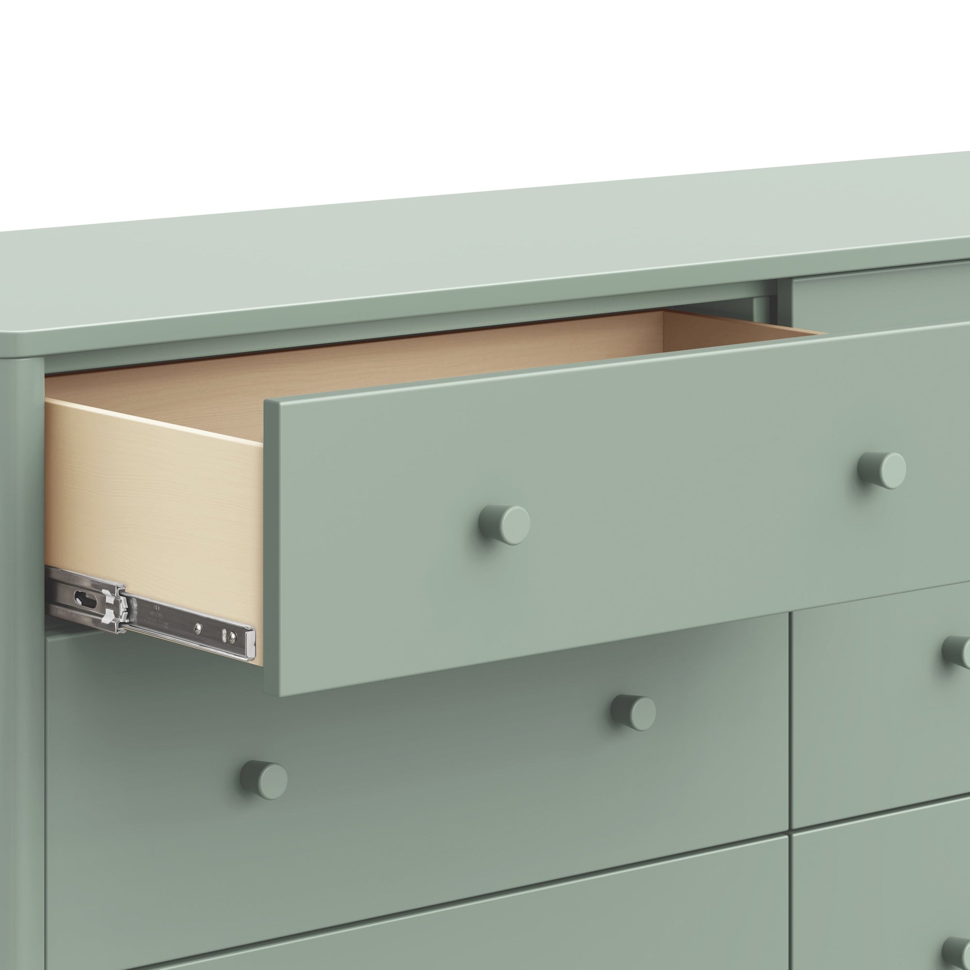 M27916LS,Swell 6-Drawer Assembled Dresser in Light Sage