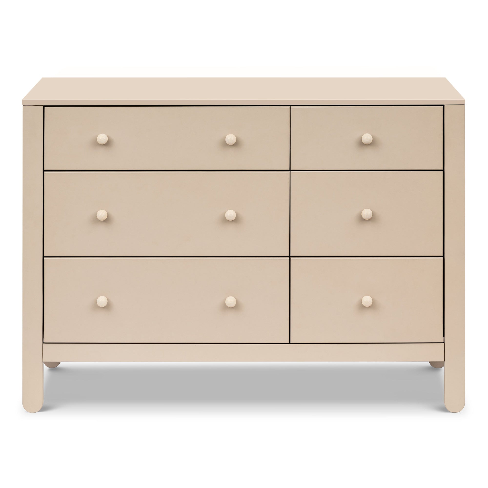 F30326TPENX,Carter's,Marisol 6-Drawer Dresser in Taupe/Washed Natural