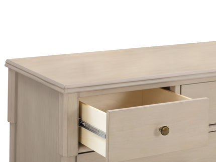 M31416WP,Namesake,Alouette 7-Drawer Assembled Dresser in Washed Pine
