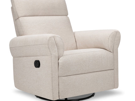 M24386BH,DaVinci,Suzy Flex Swivel Recliner w/ Adj. Arms & Headrest in Beach