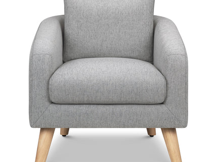 M30703FTGLF,DaVinci,Nina Kids Chair in Frost Grey with Light Wood Feet