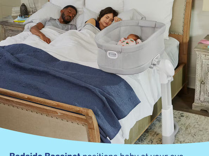 DreamMore™ Bedside Bassinet Deluxe with Calming Motion