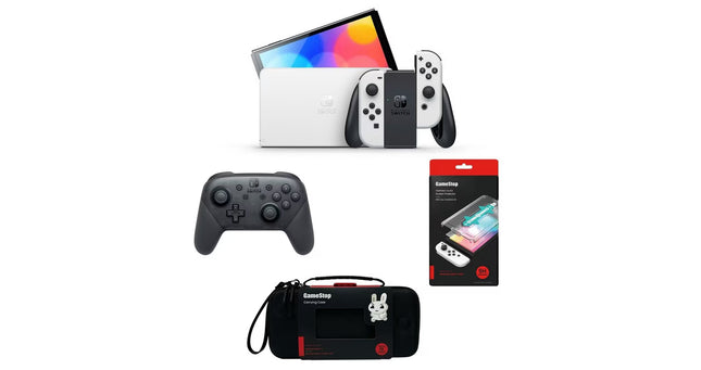 Nintendo Switch - OLED Model and Super Mario Bros. Wonder Bundle