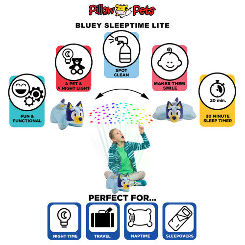 BBC Bluey Plush Sleeptime Lite