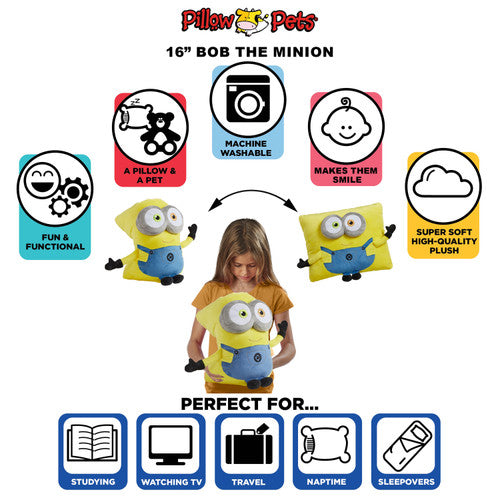 Minions Bob the Minion Plush Pillow Pet