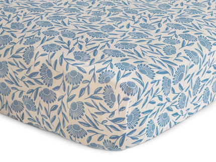 MCS-362, Mushie Extra Soft Muslin Crib Sheet