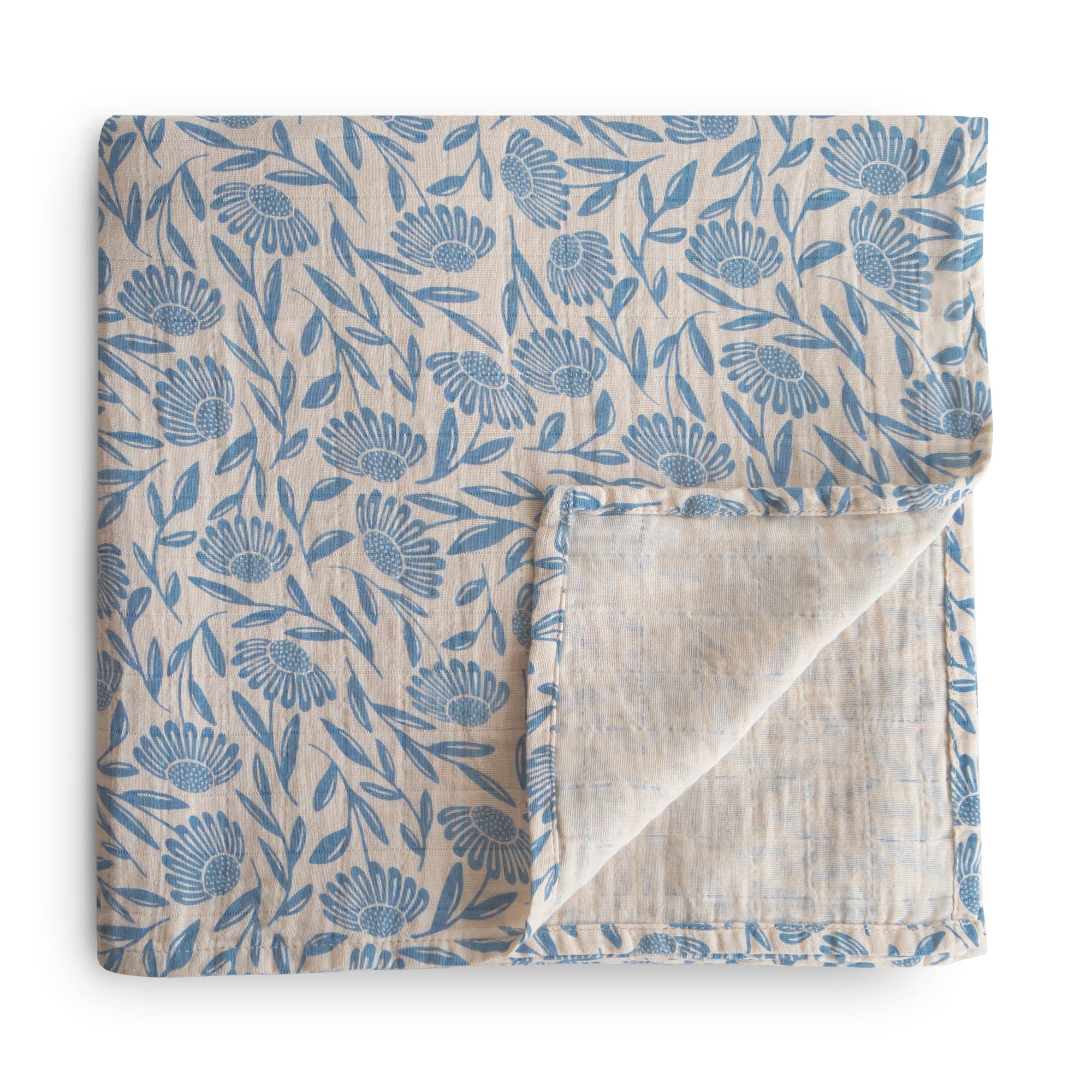 MS-248, Organic Cotton Muslin Swaddle Blanket