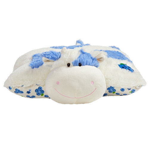 Original Sweet Scented Blueberry Cow Plush Pillow Pet