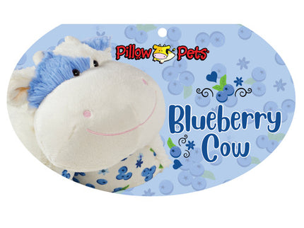 Original Sweet Scented Blueberry Cow Plush Pillow Pet