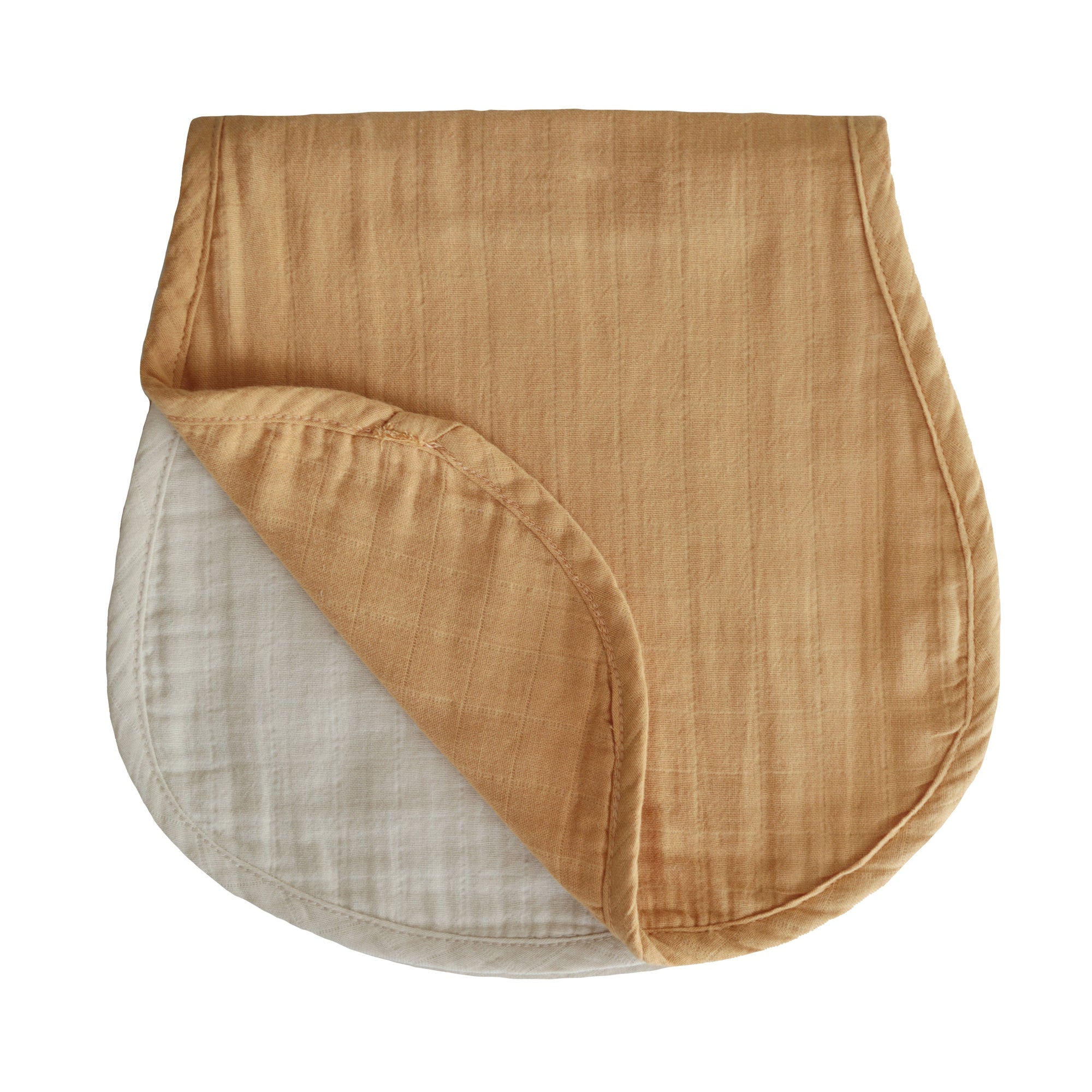 MBC-204, Organic Cotton Muslin Burp Cloth 2-Pack