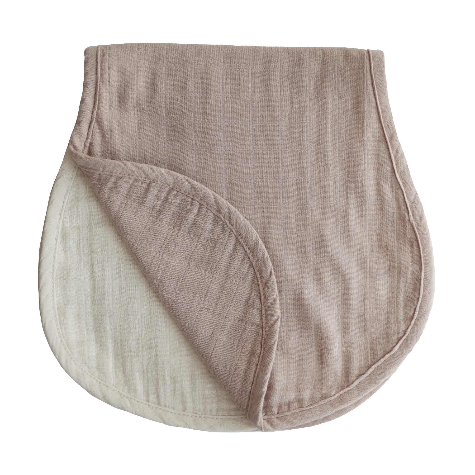 MBC-202, Organic Cotton Muslin Burp Cloth 2-Pack