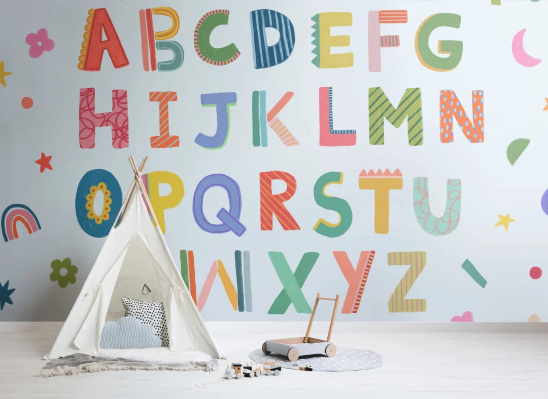 Alphabet Blue