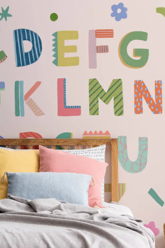 Alphabet Pink
