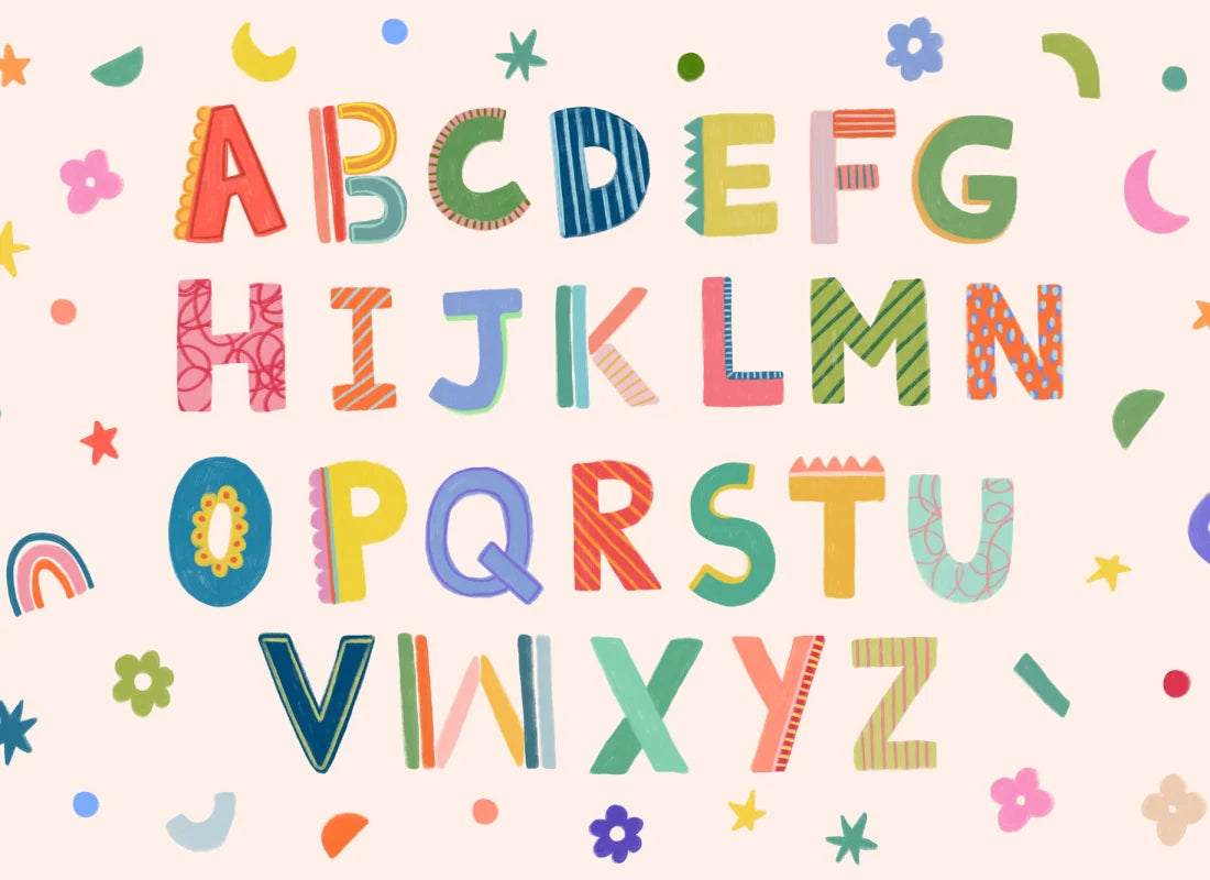 Alphabet Pink