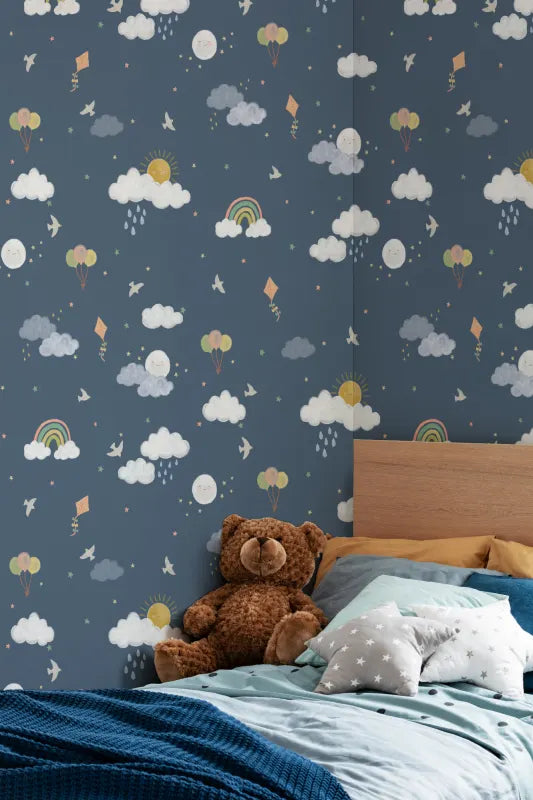 Raindrop Dark Blue