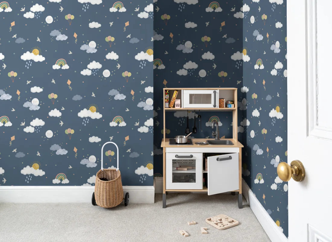 Raindrop Dark Blue