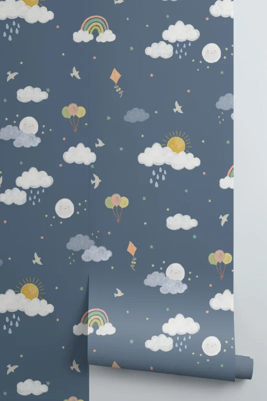 Raindrop Dark Blue