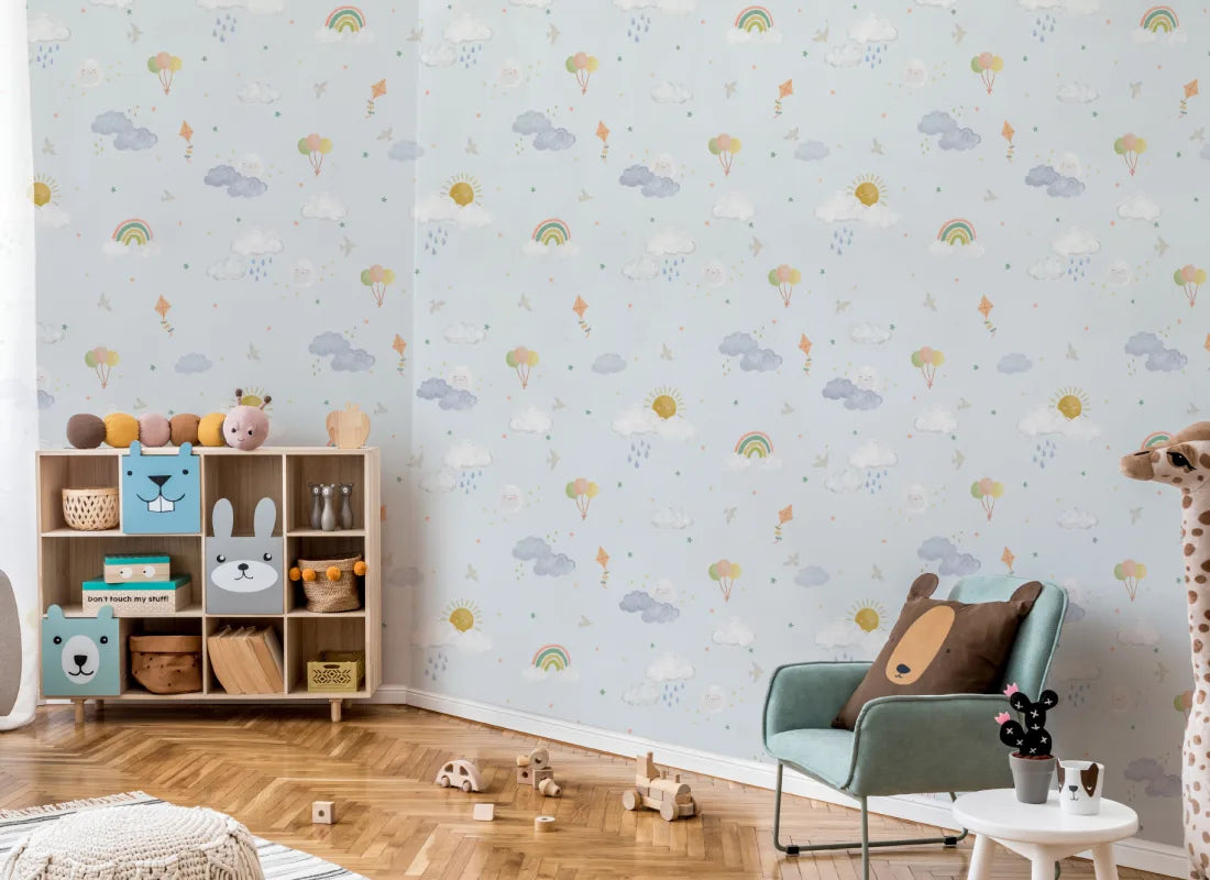 Raindrop Light Blue