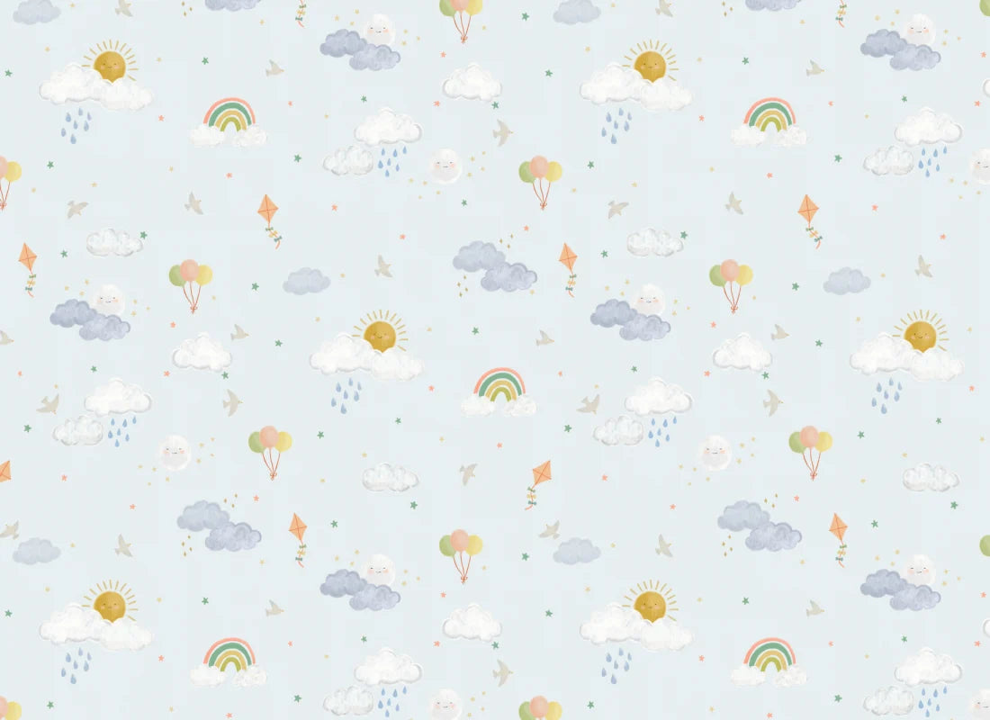 Raindrop Light Blue
