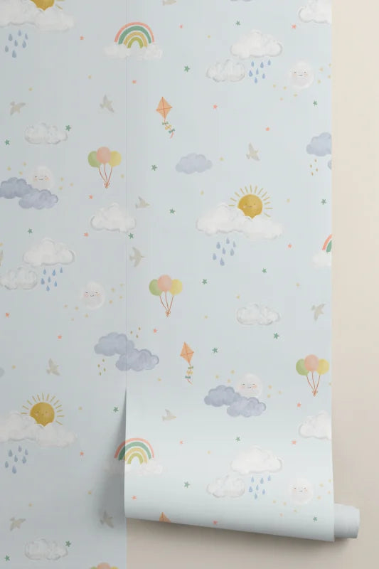 Raindrop Light Blue