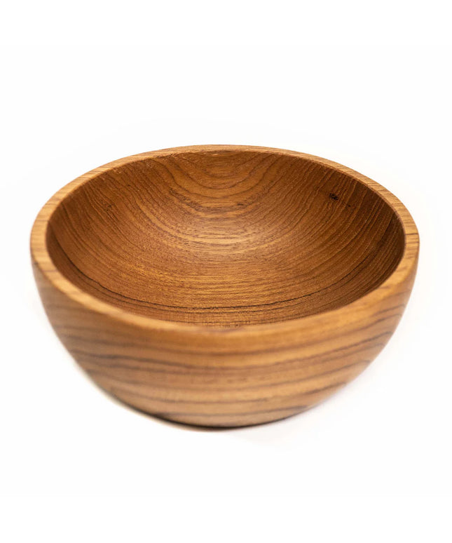 Classic Teak Wood Cereal Bowl
