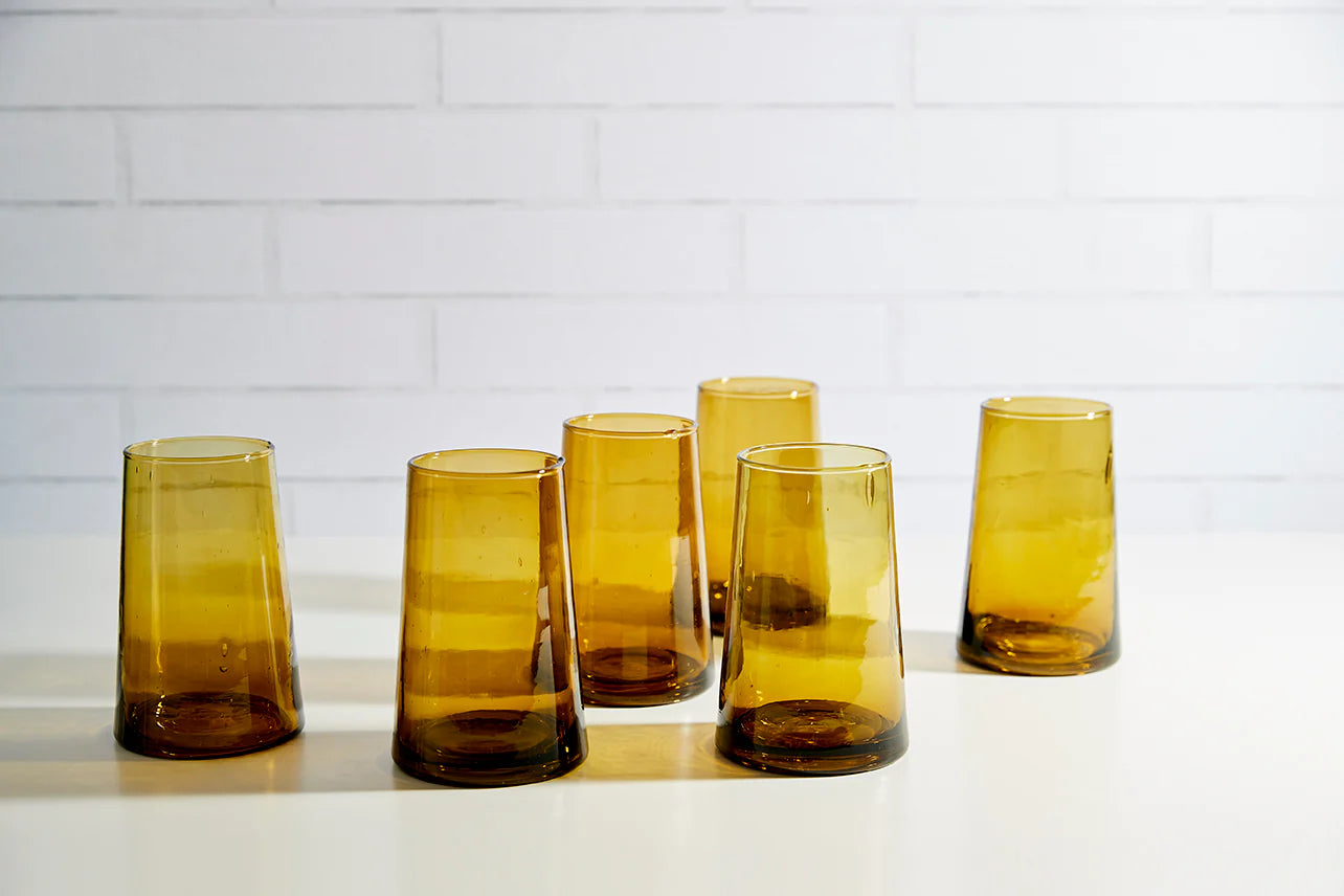 Moroccan Cone Glassware Set of 6