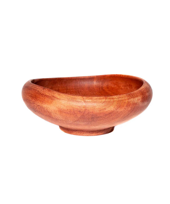Curved Doussie Wood Bowl - Regular