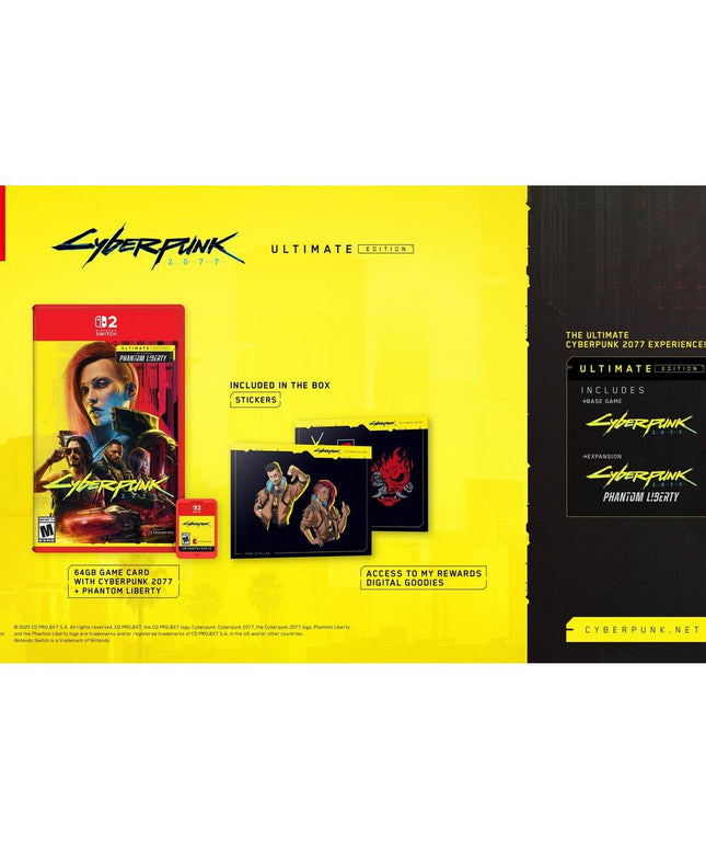 Cyberpunk 2077: Ultimate Edition - Nintendo Switch 2