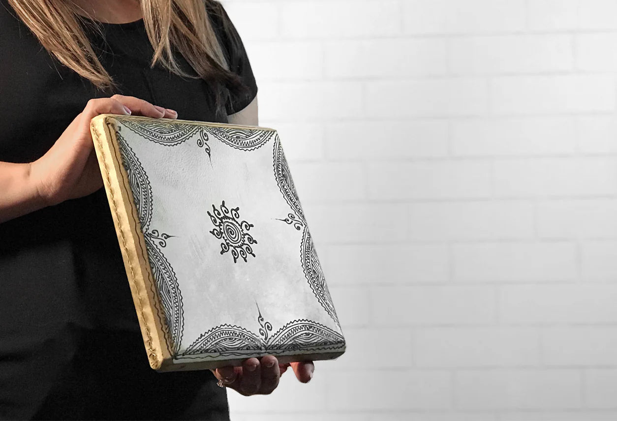 Moroccan Square Daff Drum