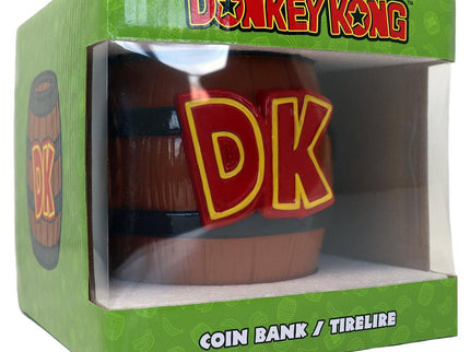 Donkey Kong DK Barrel Coin Bank