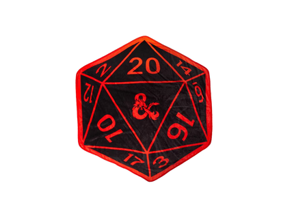 Dungeons and Dragons Die Shaped Polyester Blanket