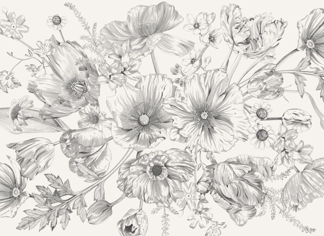 Bouquet Monochrome