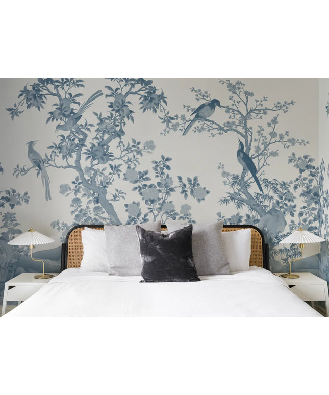 Yulan Gardens Tonal Blue