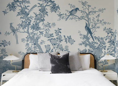 Yulan Gardens Tonal Blue