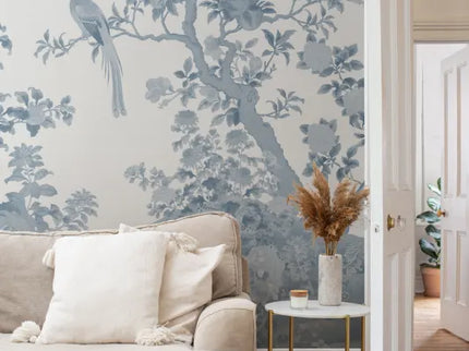 Yulan Gardens Tonal Blue