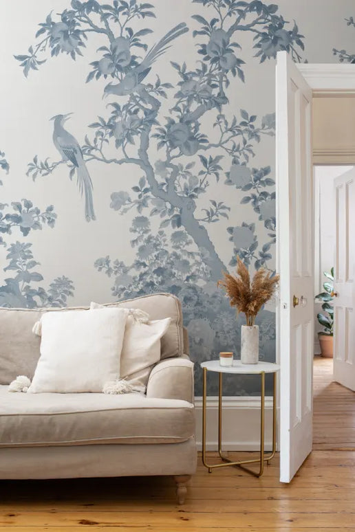 Yulan Gardens Tonal Blue