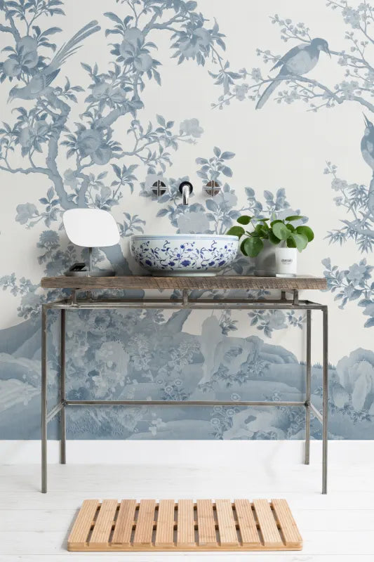 Yulan Gardens Tonal Blue